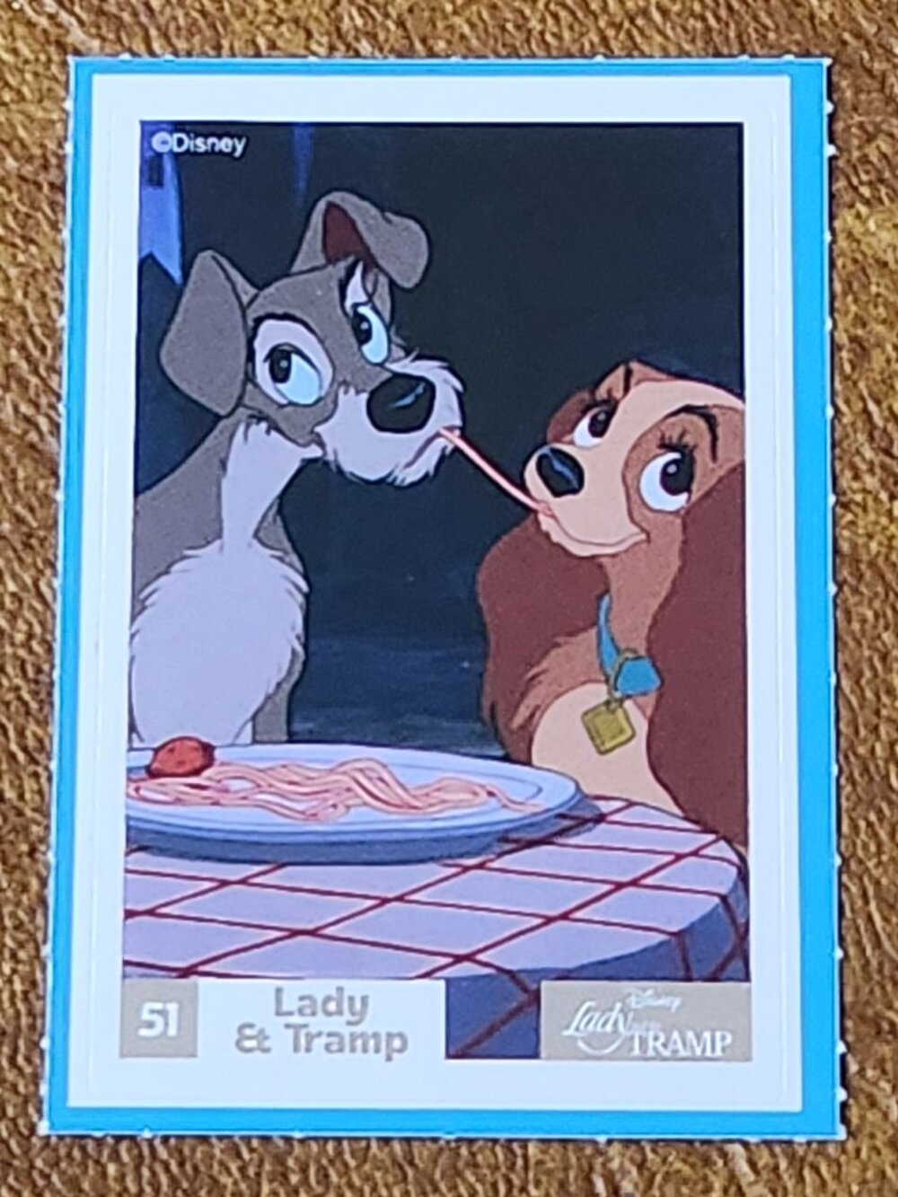 Loblaws Disney Stickers - 51 Lady and the Tramp - MAKE A BUNDLE!!